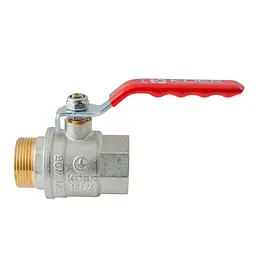 Кран кульовий ГШВ Koer Extreme KE.215-32 - 1 1/4" FM ручка "важіль" червона KR5753 - мініатюра 4