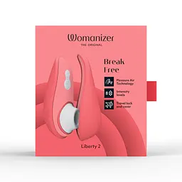 Вакуумний кліторальний стимулятор Womanizer Liberty 2 Vibrant Rose Womanizer SX0522 100865 - мініатюра 8