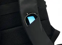 Рюкзак Yenkee 20L 15.6" Anti Theft Travel YBB 1501 Black (6811352) - мініатюра 7