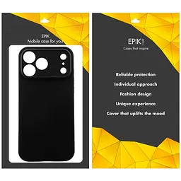 Чохол TPU Epik Black Full Camera для Apple iPhone 17 Pro Max (6.9) Чорний - мініатюра 2
