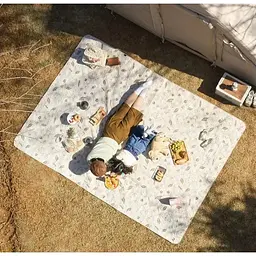 Килимок для пікніка Naturehike 270x395 CNH22DZ025 бежевий принт - мініатюра 3