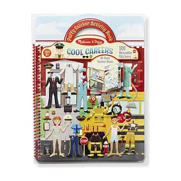 Набір для творчості Melissa & Doug Об'ємні багаторазові наліпки Професії (MD9426)