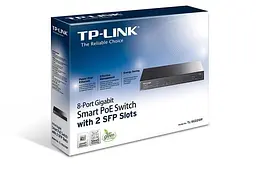 Комутатор керований, мережеве обладнання, SG2210P TP-LINK - мініатюра 2