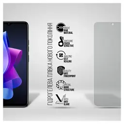 Плівка захисна Armorstandart Matte Tecno Spark Go 2024 (BG6) (ARM73607) - миниатюра 2