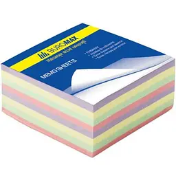 Папір для нотаток Buromax DECOR 80х80х30мм, unglued (BM.2273)