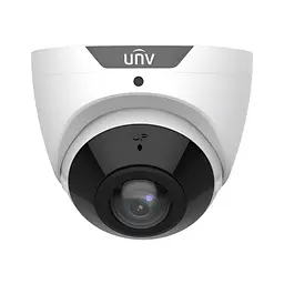 IP-відеокамера 5Mp Uniview IPC3605SB-ADF16KM-I0 White f=1.68mm з мікрофоном (75-00570) - мініатюра 1