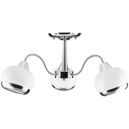 Люстра стельова Brille для вітальні E14 40W SN (LK-553S/3)