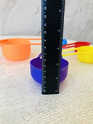 Набір пластикових мірних ложок 6 шт., Kitchen Master 84104 - мініатюра 10