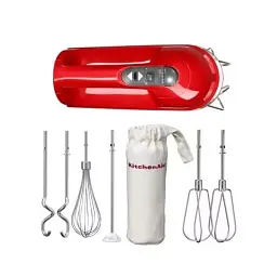 Міксер KitchenAid 5KHM9212EER ручний 9 швидкостей червоний - мініатюра 6