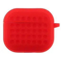 Футляр із карабіном Fashion Silicone Case Airpods 3 Red (35264_3345619)