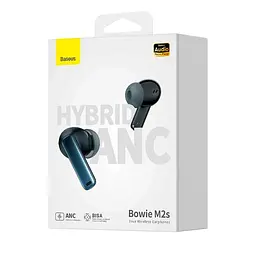 Навушники Baseus Bowie M2s True Wireless Earphones | BT5.3, 30/400mAh, 7h | (NGTW350101) black - мініатюра 6