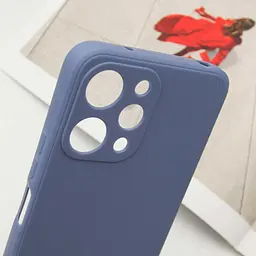 Силіконовий чохол Candy Full Camera для Xiaomi Redmi 12 Блакитний / Mist blue - мініатюра 5