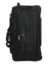 Сумка на колесах середня M Worldline 898/65 65×32.5×34см 70.7л Чорний - мініатюра 5