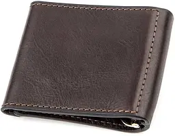 Чоловічий шкіряний затискач для грошей GRANDE PELLE 9х8х1 см acs0024445 - мініатюра 2