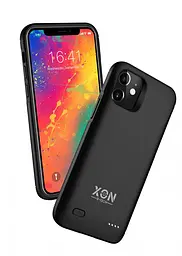 Чохол-акумулятор XON PowerCase для iPhone 12 Pro Max 6200 mAh Чорний (PCBS1112462B 2742) - мініатюра 3