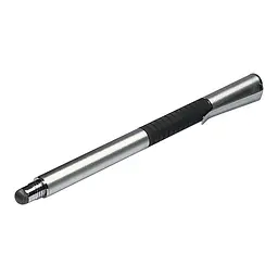 Стилус ємнісний, високоточний, Jot Pro двосторонній, алюмінієвий, з кріпленням, сріблястий