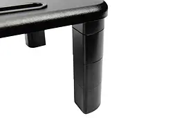 Digitus Підставка для монітора Ergonomic Monitor Riser, до 10кг, чорна - мініатюра 10