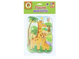 Пазли магнітні VLADI TOYS А5 "Жирафики" VT3205-79 - мініатюра 4