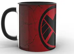 Кружка GeekLand білі Агенти Щ.И.Т Agents of S.H.I.E.L.D. логотип на червоному тлі AS.02.008 - мініатюра 6