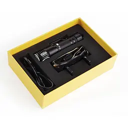 Ліхтар 2в1 ручний/налобний Premium Pro Ом Li-ion 18650 3,7V 2200 mAh 30412 - мініатюра 7