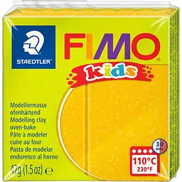 Пластика Fimo kids Золото з блискітками 42 г  