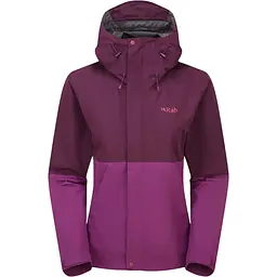 Куртка Rab Downpour Jacket Wmns S Violet (1033-RB QWI-07-MUP-10)