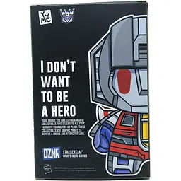 Колекційна м'яка іграшка Yume DZNR Transformers Старскрім, 17,5 см (19622) - мініатюра 7
