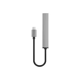 Концентратор Orico Type-C to USB3.0, 2xUSB2.0, TF (AH-12F-GY-BP) (CA913541) - мініатюра 3