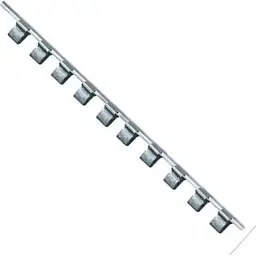 Полиця для інструменту Toptul тримач головок 3/8"*260*12шт (BKAC1212)