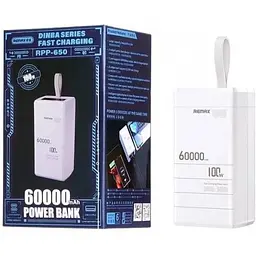 Портативний акумулятор Remax для ноутбуків 100W 60000mAh RPP-650 RPP-650 - мініатюра 2