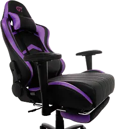 Геймерське крісло GT Racer чорне з фіолетовим (X-2534-F Black/Violet) - мініатюра 8