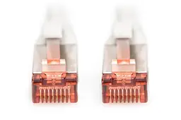 Патч-корд Assmann Digitus CAT 6 S-FTP, 2м, LSZH AWG 27/7 DK-1644-020 Gray - мініатюра 2