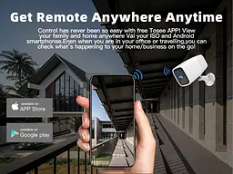Wifi камера з великим акумулятором 12000 мАг, до 1 місяця автономної роботи Nectronix ZC-PC206, вулична, із записом (100386) - мініатюра 7