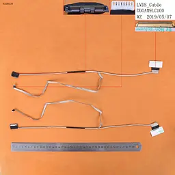 Шлейф матриці для Dell Inspiron 7000 7557 7559, (DD0AM9LC100, ZAVB0, 4K, з сенсором, 40 Pin)