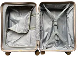 Валіза Milano bag 015 колір шампань розмір середній M - мініатюра 3