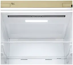Холодильник LG GA-B509SEKM 203х68х60см 2 дв холодильне відділення 277 л морозильне відділення 107 л A++ NF Інв Диспл. зовнішні Бежевий (GA-B509SEKM) - мініатюра 12