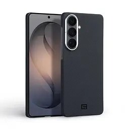 Чехол ArmorStandart BlackIcon Aramid Plain MagCase для Samsung S26 Plus Black (ARM90165) - мініатюра 2