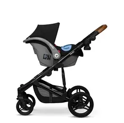 Коляска Lionelo 3 в 1 Mari Tour Black Onyx, чорна (LO-MARI TOUR 3IN1 BLACK ONYX) - мініатюра 6