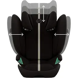 Автокрісло Cybex Solution G2 Plus Moon Black чорне (522004119) - мініатюра 6
