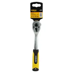 Тріскачка Sigma із вигнутою ручкою 3/8" 200мм 72T CrV (6050081) - мініатюра 6