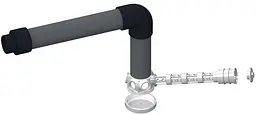 Нижня частина дистрибю'тору для фільтру PG “FILTRONE LLT” 760мм PG-021814LLTAIT