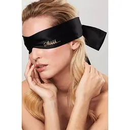 Bijoux Indiscrets: Shhh - пов'язка-стрічка із сатину 2-в-1, пов'язка на очі та стрічка для звязування