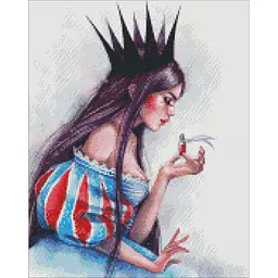 Алмазна мозаїка Небезпечна краса lesya_nedzelska_art Ідейка AMO7418 40х50 см