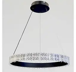 Світлодіодна підвісна люстра Artlight WG5129/60BK, 35 Вт, чорна - мініатюра 2