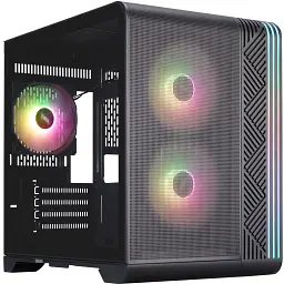 Корпус для ПК 1stPlayer VT5-BK-3F7 Black (VT5-BK-3F7)