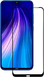 Захисне скло Tempered Glass 11D Premium Full Glue Xiaomi Redmi Note 8 black