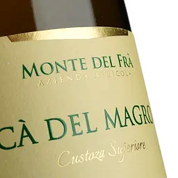 Вино Monte Del Fra Custoza Superiore CA`Del Magro DOC, біле, сухе, 0,75 л - мініатюра 4