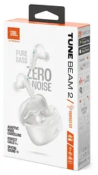 Гарнітура JBL TUNE BEAM 2 White (JBLTBEAM2WHT) - мініатюра 11