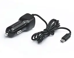 Автомобільний зарядний пристрій REAL-EL CA-15 (2USB, 2.1A) Black + кабель microUSB (EL123160009) - мініатюра 8