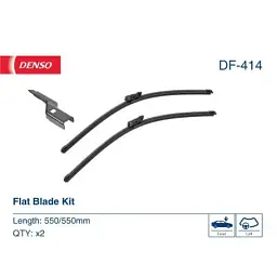 Щітка склоочисника Denso DF-414 - мініатюра 3